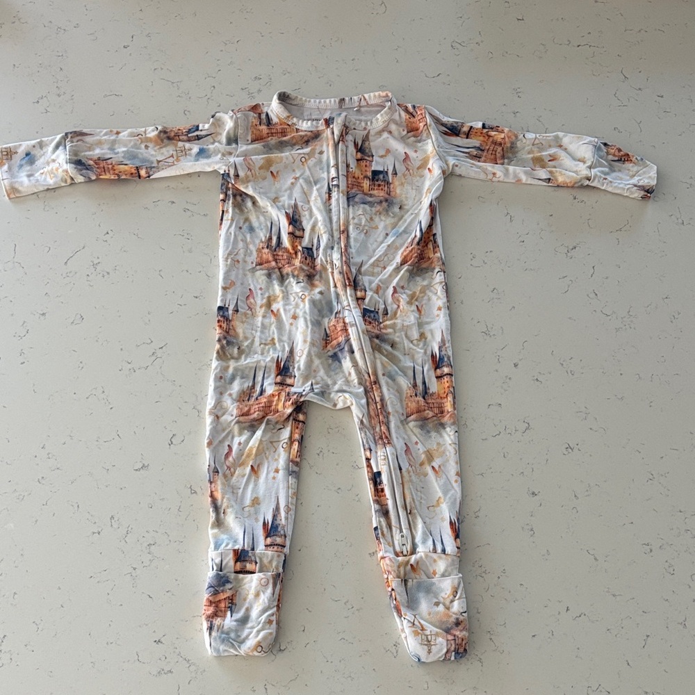 Little Snuggles Hogwarts Bamboo Pajamas